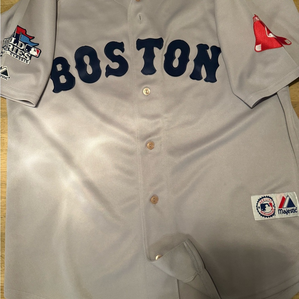 2013 Boston Red Sox David Ortiz World Series Jersey Mens XL